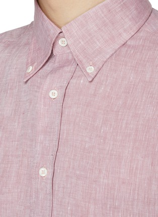  - BRUNELLO CUCINELLI - Buttoned Down Linen Shirt