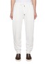 Main View - Click To Enlarge - BRUNELLO CUCINELLI - Drawstring Elasticated Cotton Blend Sweatpants