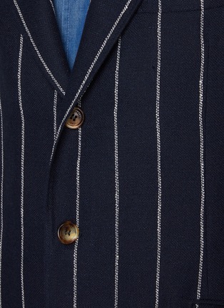  - BRUNELLO CUCINELLI - Striped Single Breasted Suit