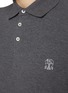  - BRUNELLO CUCINELLI - Logo Cotton Polo Shirt