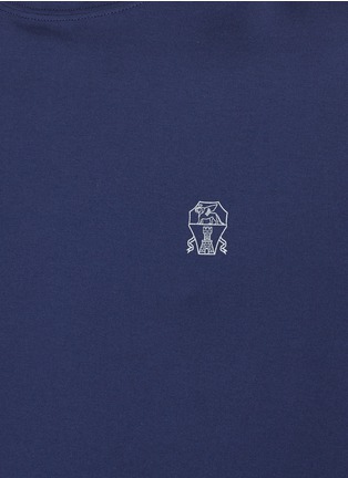 - BRUNELLO CUCINELLI - Logo Cotton T-Shirt