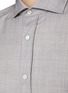  - BRUNELLO CUCINELLI - Spread Collar Virgin Wool Shirt