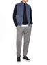 Figure View - Click To Enlarge - BRUNELLO CUCINELLI - Stand Collar Ribbed Back Vest