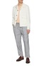 Figure View - Click To Enlarge - BRUNELLO CUCINELLI - Open Collar Cotton Polo Shirt