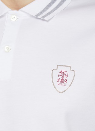  - BRUNELLO CUCINELLI - Logo Cotton Polo Shirt