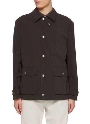 Main View - Click To Enlarge - BRUNELLO CUCINELLI - Water Resistant Cotton Jacket