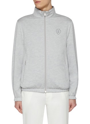 Main View - Click To Enlarge - BRUNELLO CUCINELLI - Stand Collar Reversible Water Resistant Jacket