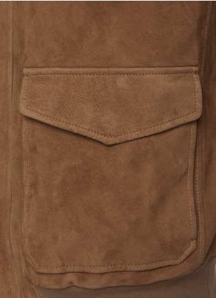  - BRUNELLO CUCINELLI - Suede Bomber Jacket