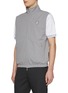 Detail View - Click To Enlarge - BRUNELLO CUCINELLI - Three Layer Reversible Water Resistant Vest