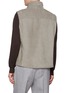 Back View - Click To Enlarge - BRUNELLO CUCINELLI - Stand Collar Reversible Padded Vest