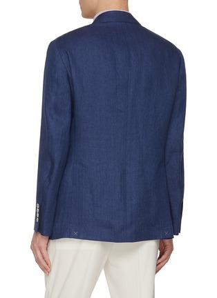 Back View - Click To Enlarge - BRUNELLO CUCINELLI - Notch Lapel Linen Blazer