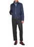 Figure View - Click To Enlarge - BRUNELLO CUCINELLI - Stand Collar Water Resistant Virgin Wool Jacket