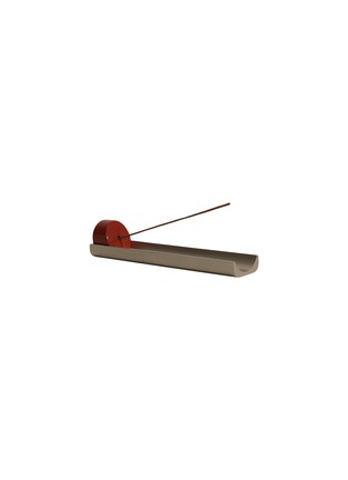 Main View - Click To Enlarge - GIFT FROM EARTH - Red Jasper Incense Holder Set