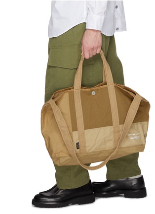 Figure View - Click To Enlarge - COMME DES GARÇONS HOMME - Horizontal Tote Bag