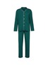 Main View - Click To Enlarge - DEREK ROSE - Striped Pocket Silk Pyjama Set