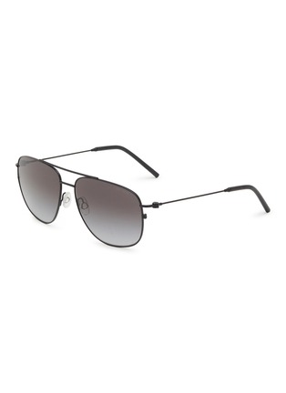 Main View - Click To Enlarge - MONCLER EYEWEAR - Metal Pilot Sunglasses