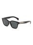 Main View - Click To Enlarge - MONCLER EYEWEAR - Acetate Square Sunglasses