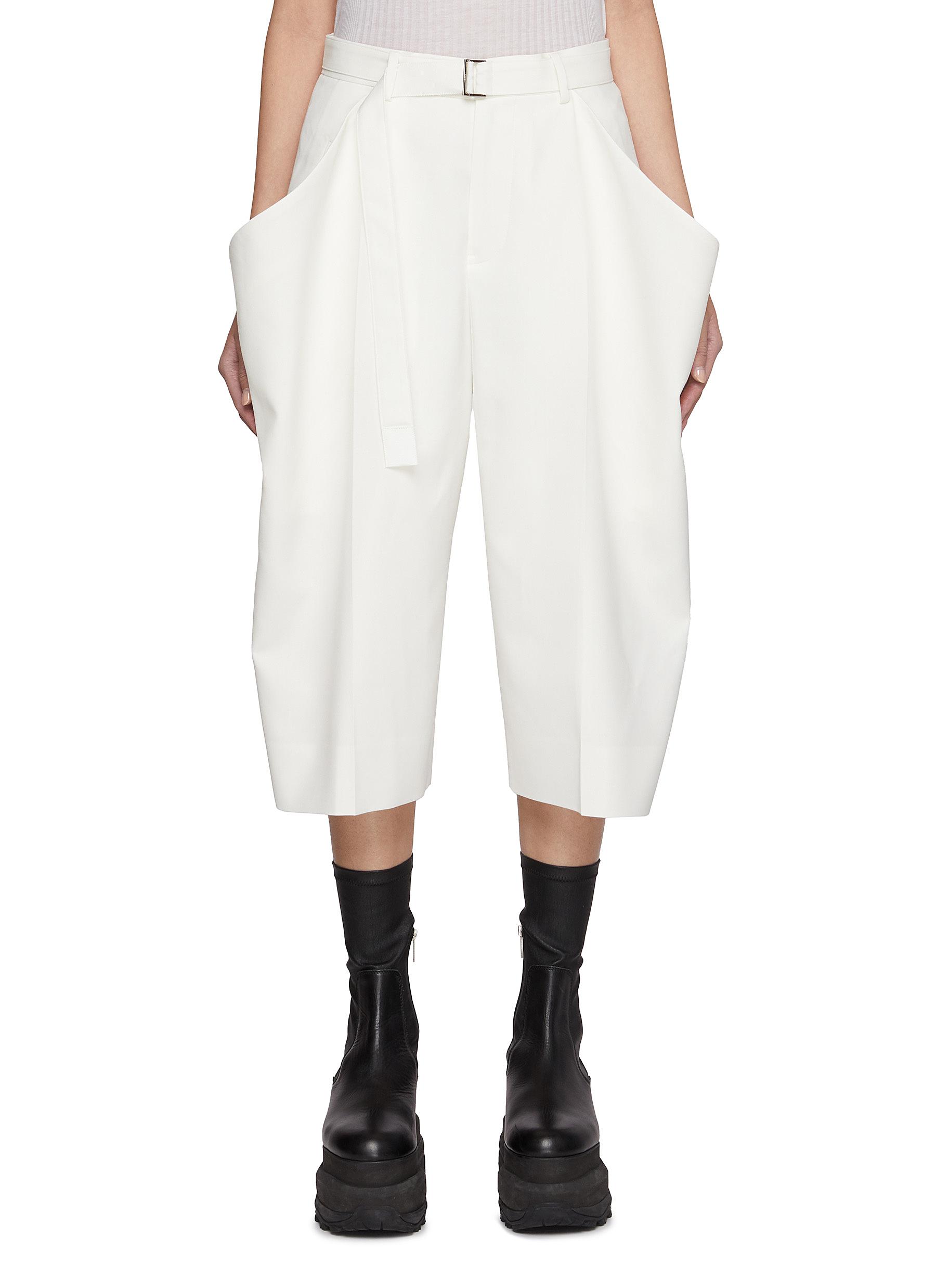 【sacai】Big Pocket Suiting Shorts SACAI | Big Pocket Suiting Shorts | Women | Lane Crawford