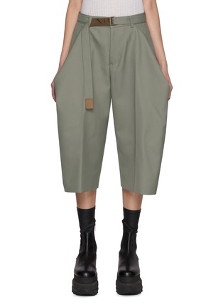 Main View - Click To Enlarge - SACAI - Big Pocket Suiting Shorts