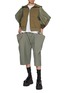 Figure View - Click To Enlarge - SACAI - Big Pocket Suiting Shorts