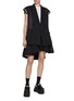 Figure View - Click To Enlarge - SACAI - Exposed Shoulder Pad Cotton Vest