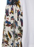  - SACAI - Pleated Contrast Back T-Shirt