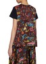 Back View - Click To Enlarge - SACAI - Pleated Contrast Back T-Shirt