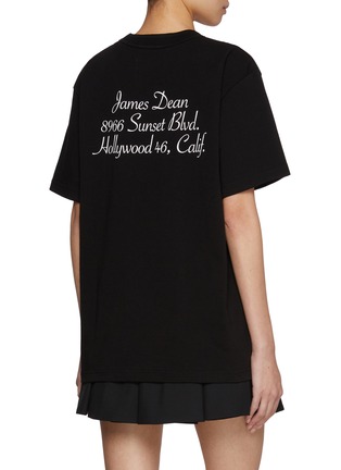 Back View - Click To Enlarge - SACAI - James Dean Cotton T-shirt