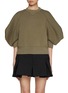 Main View - Click To Enlarge - SACAI - Sponge Cotton Blend Sweater