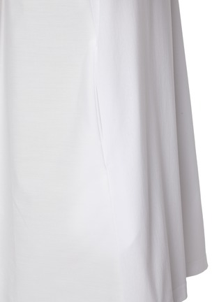  - SACAI - Crewneck Pleated Back Pocket Dress