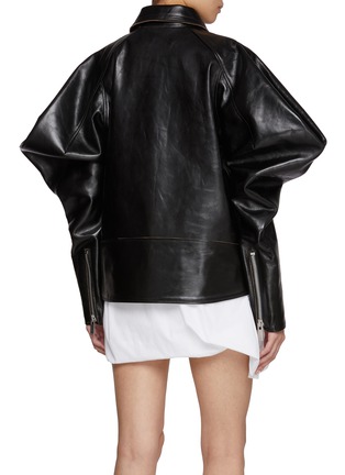 Back View - Click To Enlarge - SACAI - Leather Jacket