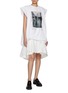 Figure View - Click To Enlarge - SACAI - Asymmetrical Hem Skirt