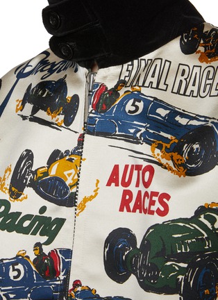  - SACAI - Tropical Car Race Print Jacket