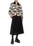 Figure View - Click To Enlarge - SACAI - Tropical Car Race Print Jacket