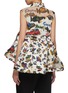 Back View - Click To Enlarge - SACAI - Graphic Print Sleeveless Shirt