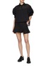 Figure View - Click To Enlarge - SACAI - Semi-Sheer Cropped Shirt