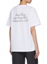 Back View - Click To Enlarge - SACAI - James Dean Cotton T-shirt