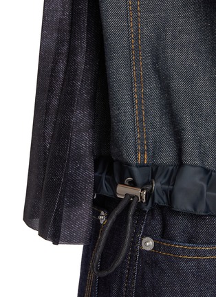  - SACAI - Denim Mix Shirt