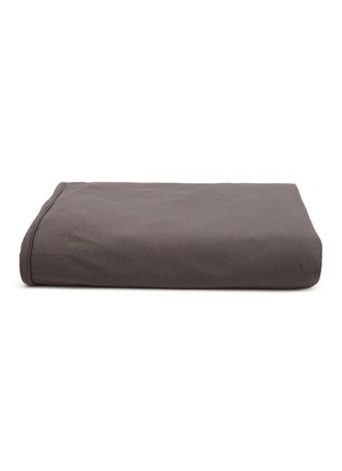 SHLEEP | Merino Jersey Super King Size Duvet Cover — Charcoal Slate