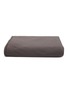 Main View - Click To Enlarge - SHLEEP - Merino Jersey Super King Size Duvet Cover — Charcoal Slate