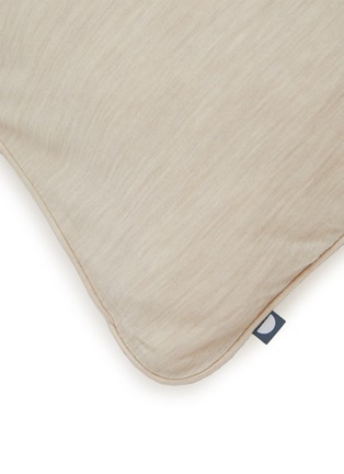 Detail View - Click To Enlarge - SHLEEP - Merino Jersey Standard Pillowcase Set of 2 — Tropical Sand