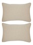 Main View - Click To Enlarge - SHLEEP - Merino Jersey Standard Pillowcase Set of 2 — Tropical Sand