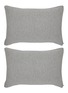 Main View - Click To Enlarge - SHLEEP - Merino Jersey Standard Pillowcase Set of 2 — Speckled Granite