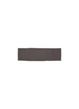 Main View - Click To Enlarge - SHLEEP - Merino Jersey Spa Headband — Charcoal Slate