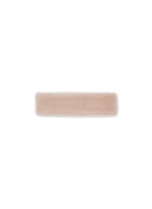 Main View - Click To Enlarge - SHLEEP - Merino Knitted Fleece Spa Headband — Dusty Rose