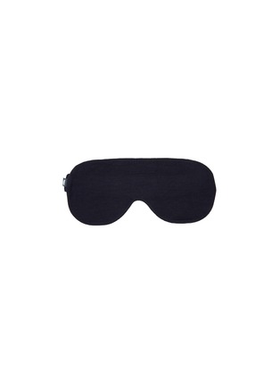 Main View - Click To Enlarge - SHLEEP - Merino Knitted Fleece Sleep Mask — Arabian Nightsky