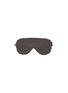 Main View - Click To Enlarge - SHLEEP - Merino Jersey Sleep Mask — Charcoal Slate