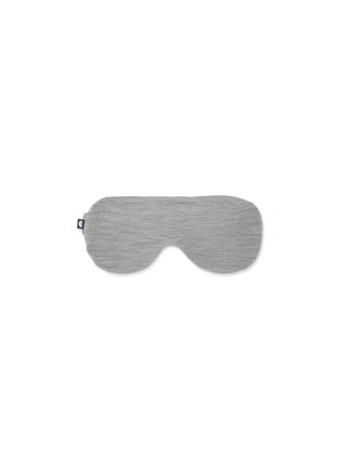 Main View - Click To Enlarge - SHLEEP - Merino Jersey Sleep Mask — Speckled Granite