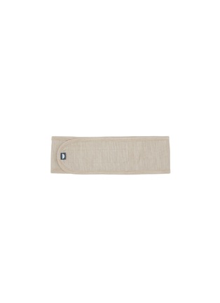  - SHLEEP - Merino Jersey Spa Headband — Tropical Sand