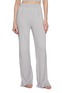 Front View - Click To Enlarge - SHLEEP - Merino Silk Seamless Knit Long Pants Size XS/S — Platinum Slate